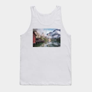 Lake Braies in Italy Tank Top